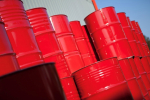 Barrels of red diesel