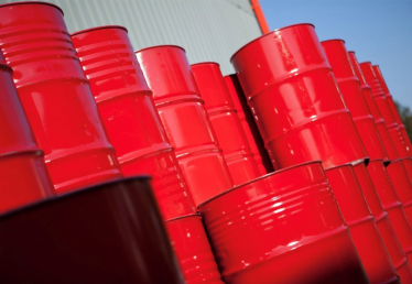 Barrels of red diesel
